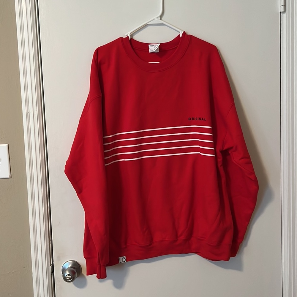 Live Original Red Crewneck